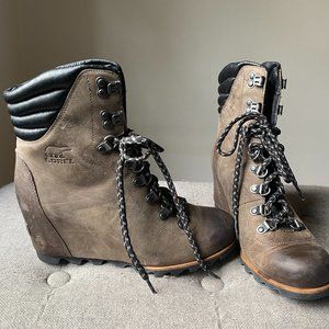 Sorel Conquest Waterproof Wedge Boot, Womens